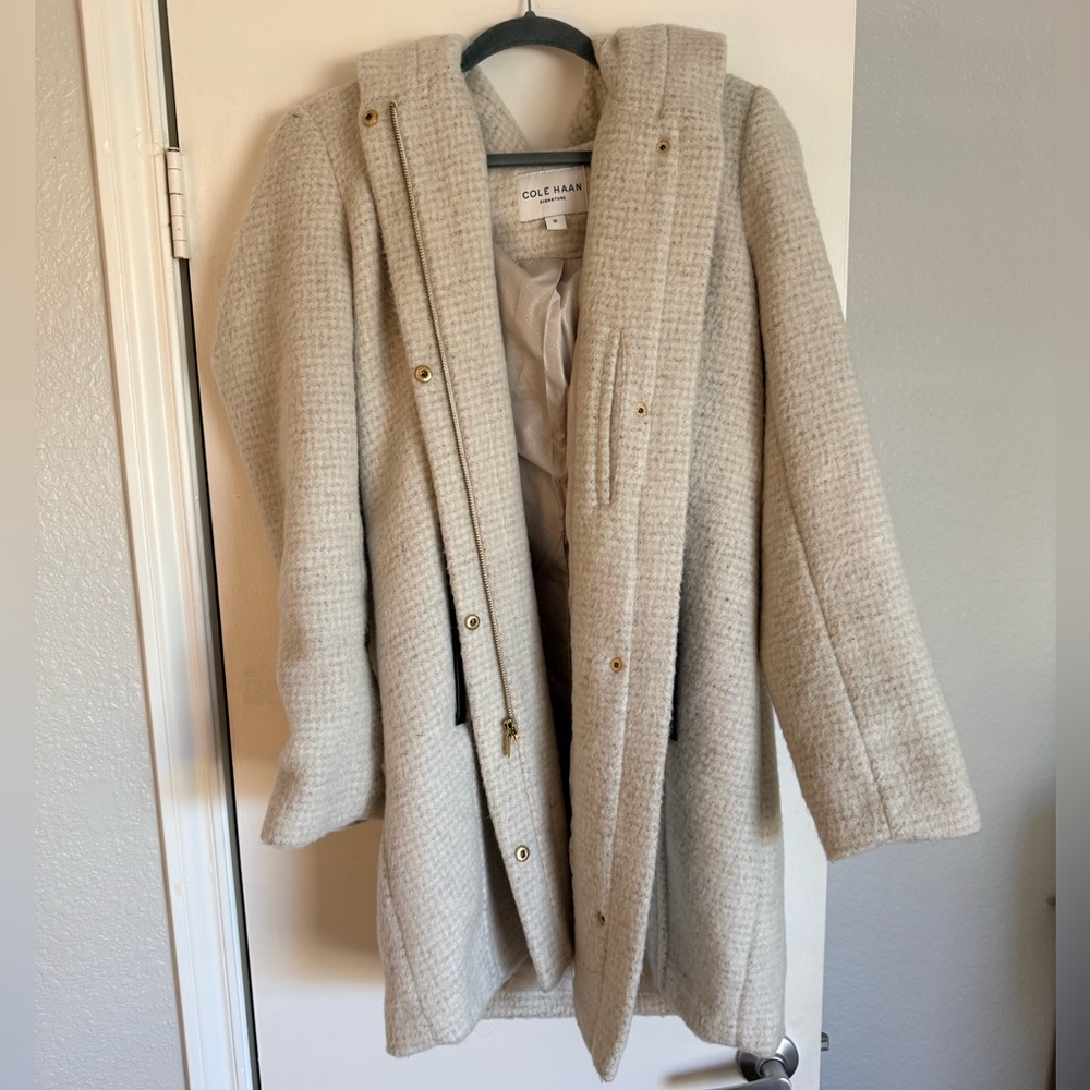 Cole Haan Signature Wool Blend Coat